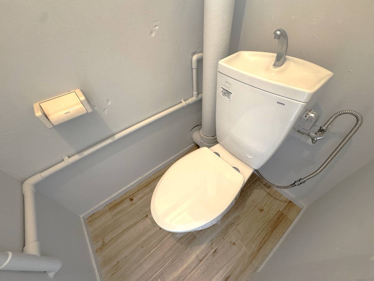 Nhà vệ sinh của Village House Takada ở Ibaraki-shi