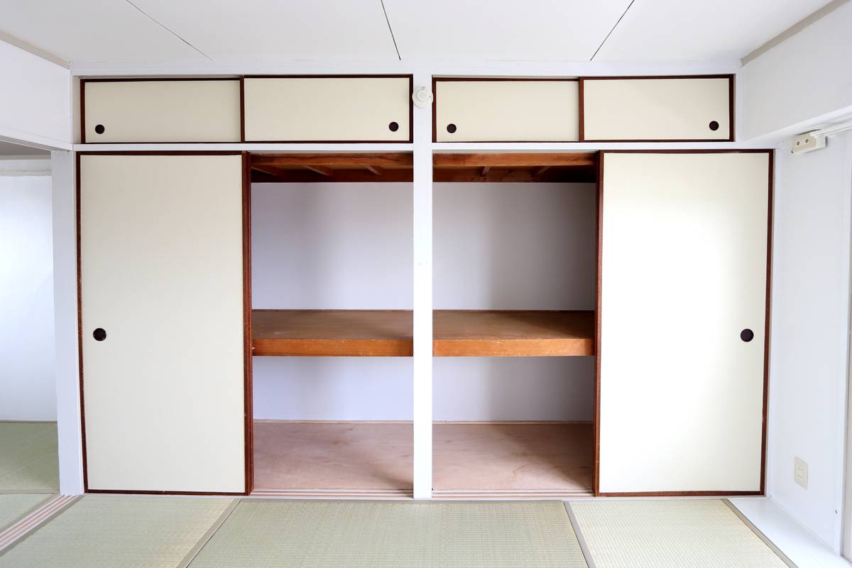Storage Space in Village House Takada in Ibaraki-shi