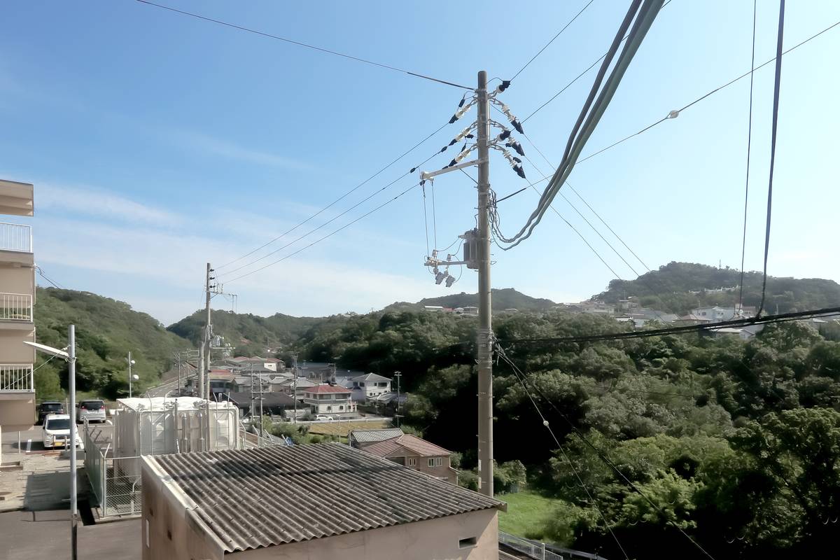 Tầm nhìn từ Village House Shirahama ở Nishimuro-gun