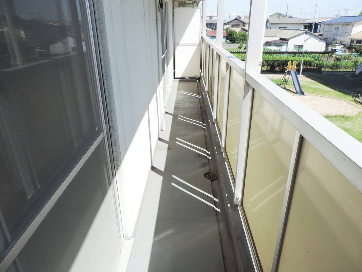 加古川市ビレッジハウス尾上のバルコニー