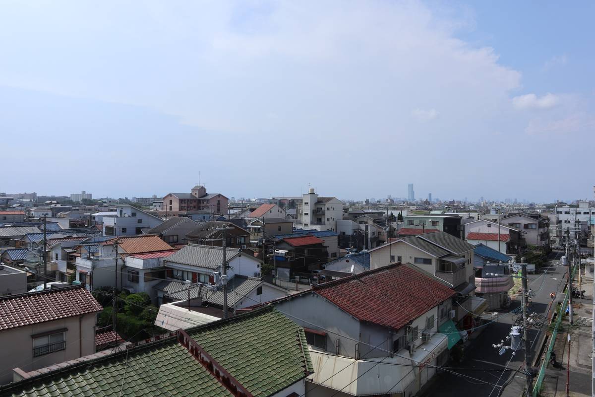 Tầm nhìn từ Village House Jorenji ở Matsubara-shi