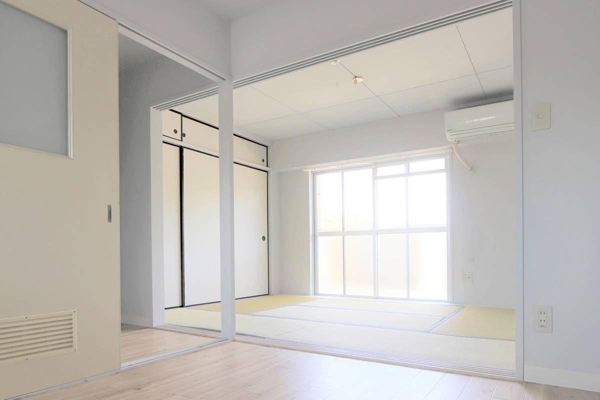 城陽市ビレッジハウス城陽のリビング