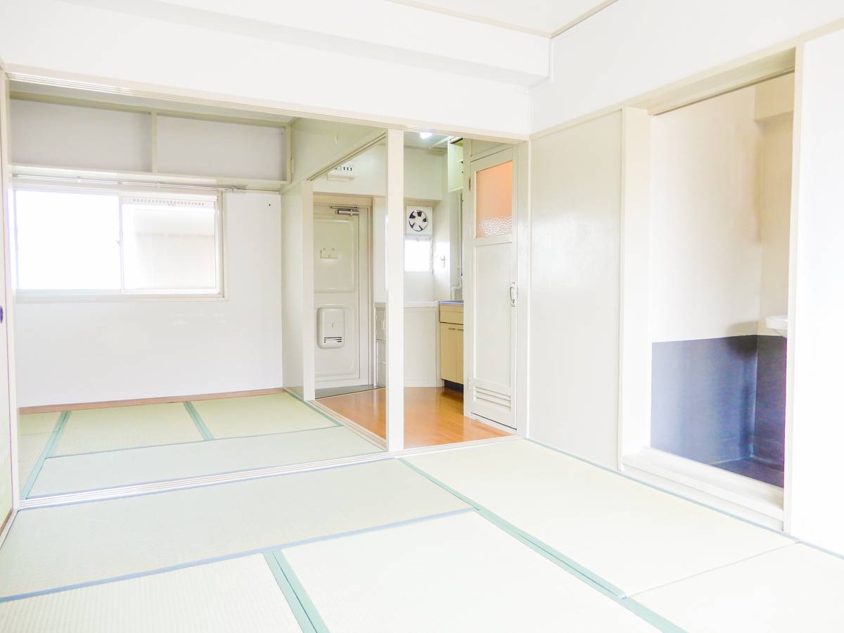 Living Room in Village House Myodo in Tokushima-shi