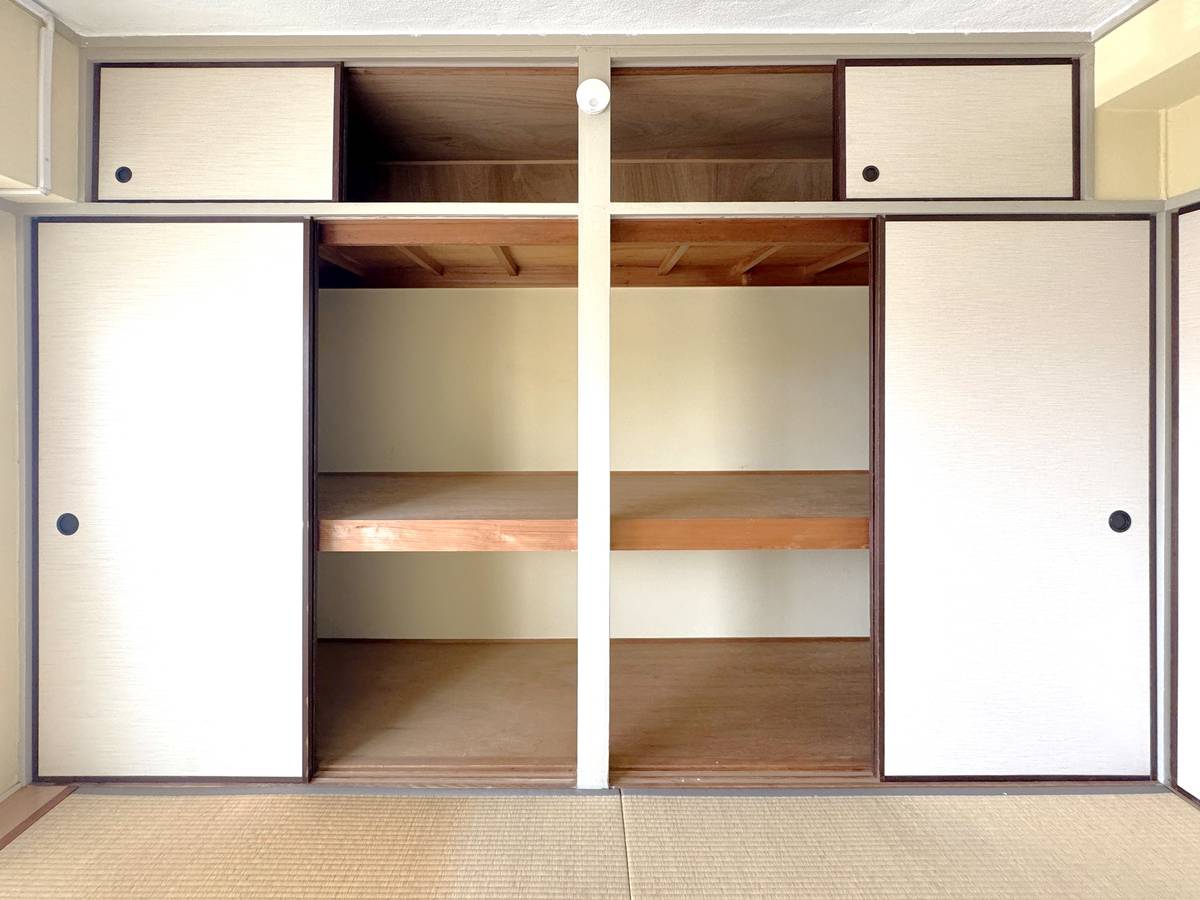 岸和田市ビレッジハウス旭の収納