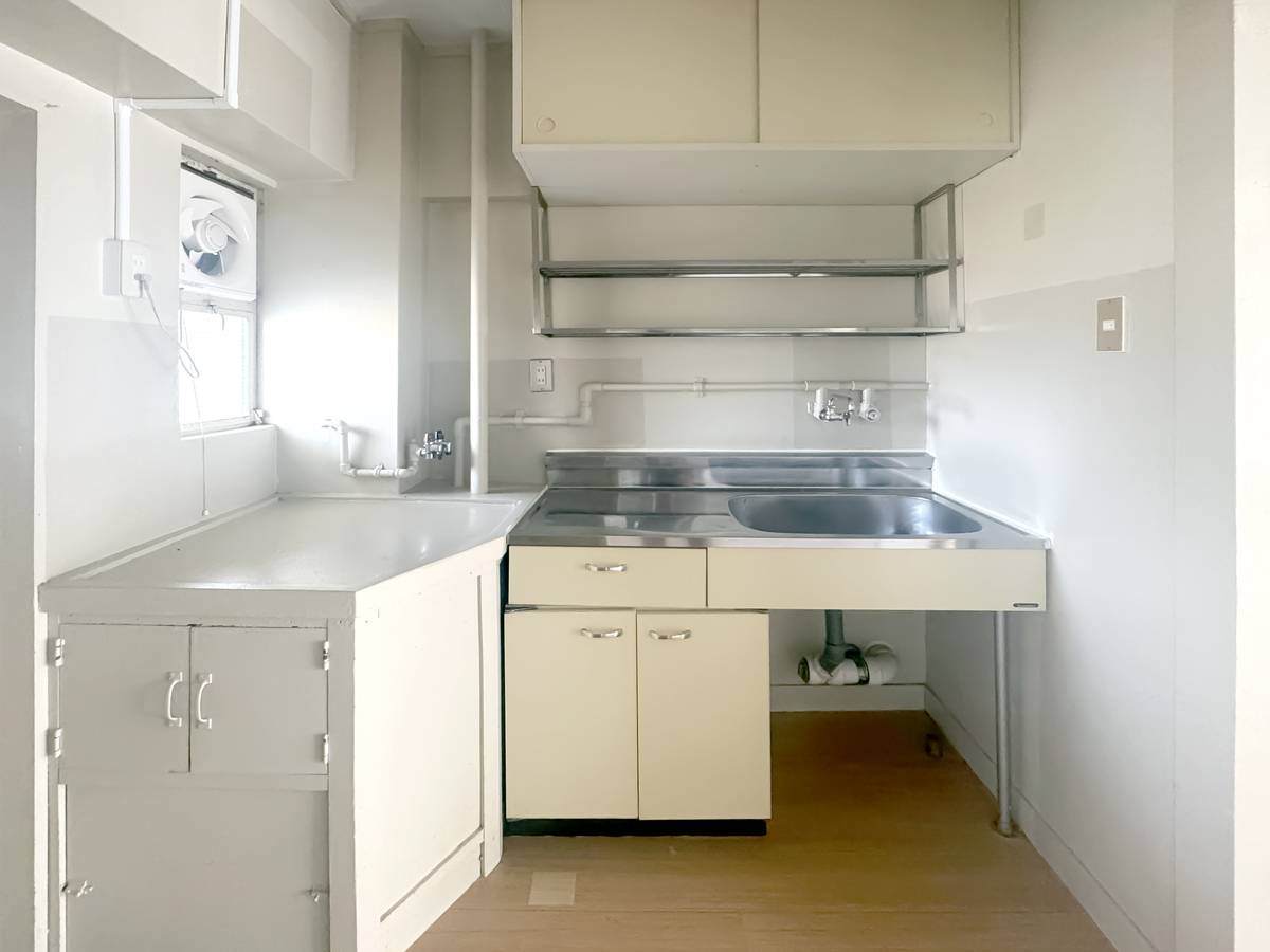 岸和田市ビレッジハウス旭のキッチン