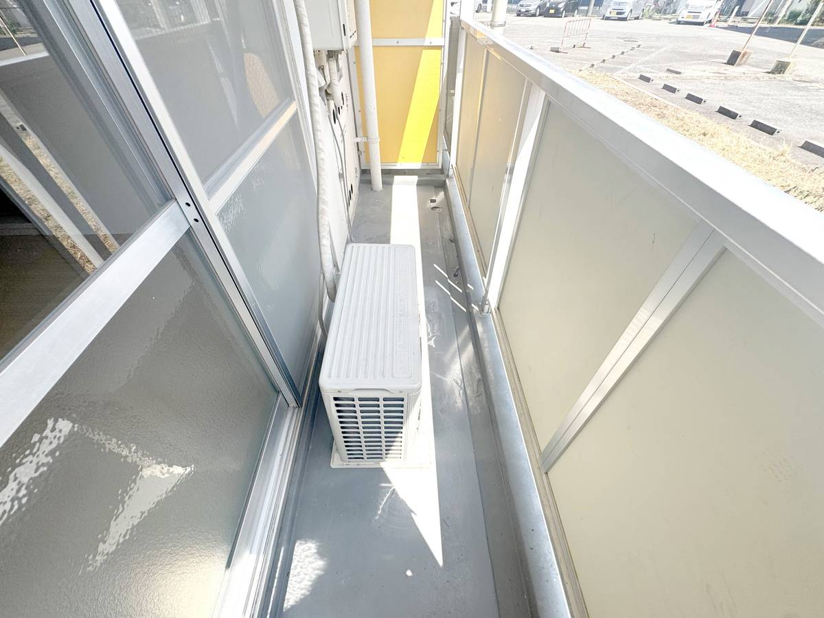 岸和田市ビレッジハウス旭のバルコニー
