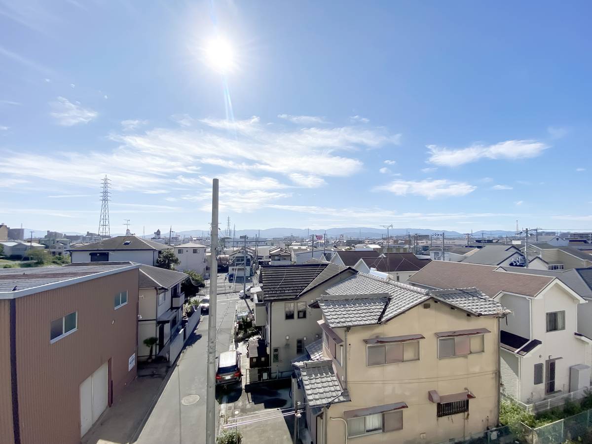Tầm nhìn từ Village House Tadaoka ở Senboku-gun