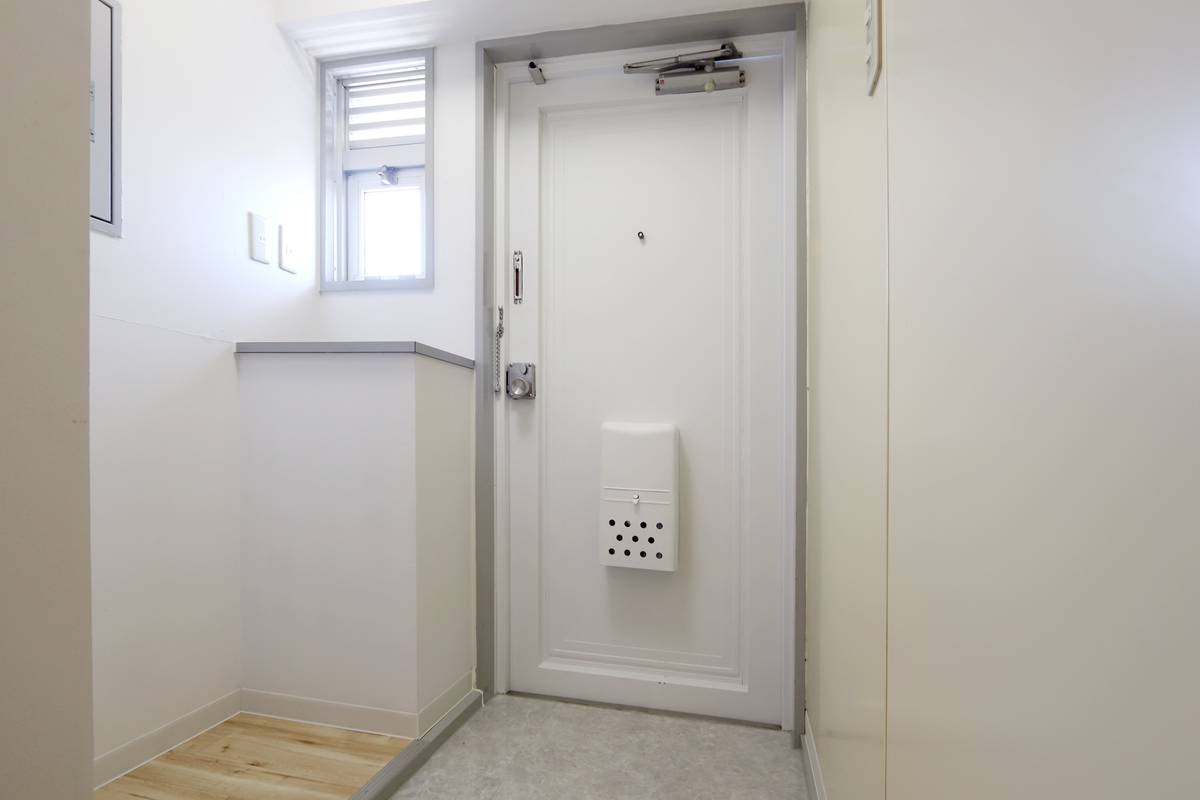 Khu vực cửa ra vào Village House Nakamura ở Taka-gun