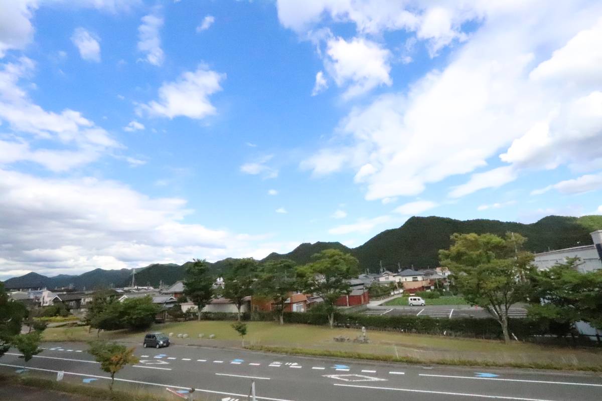 Tầm nhìn từ Village House Nakamura ở Taka-gun