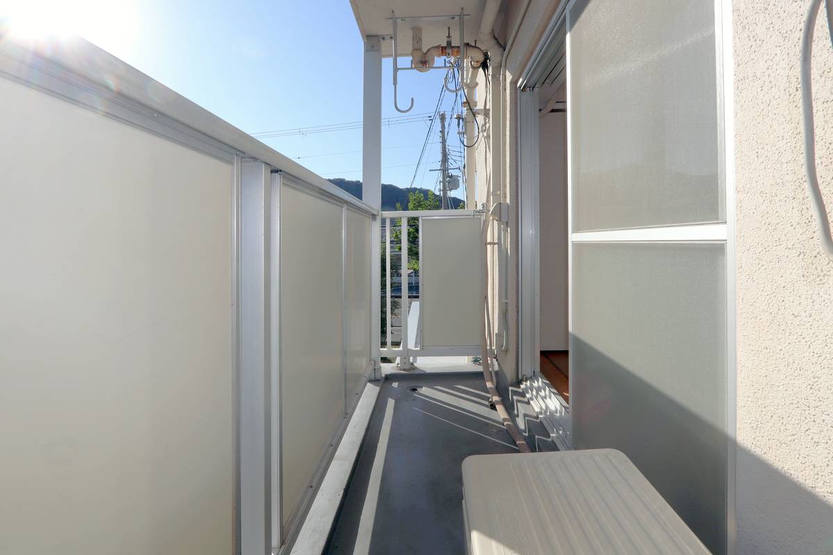 Varanda de Village House Nishi Yumesaki Dai 2 em Himeji-shi