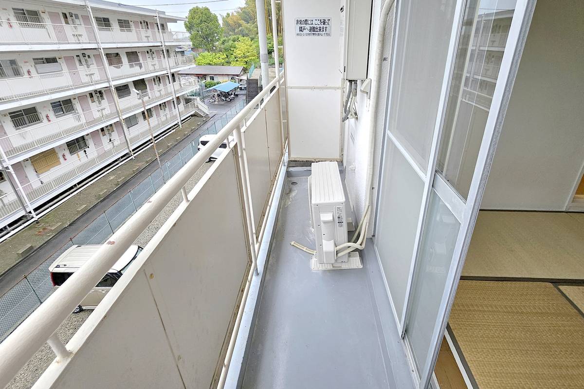 Balcony in Village House Miyauchi in Omihachiman-shi