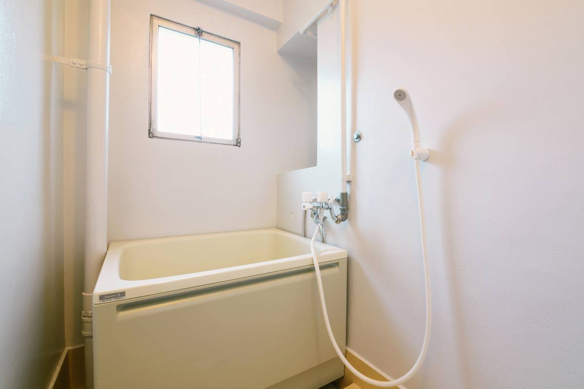 Phòng tắm của Village House Gakuhara ở Kishiwada-shi