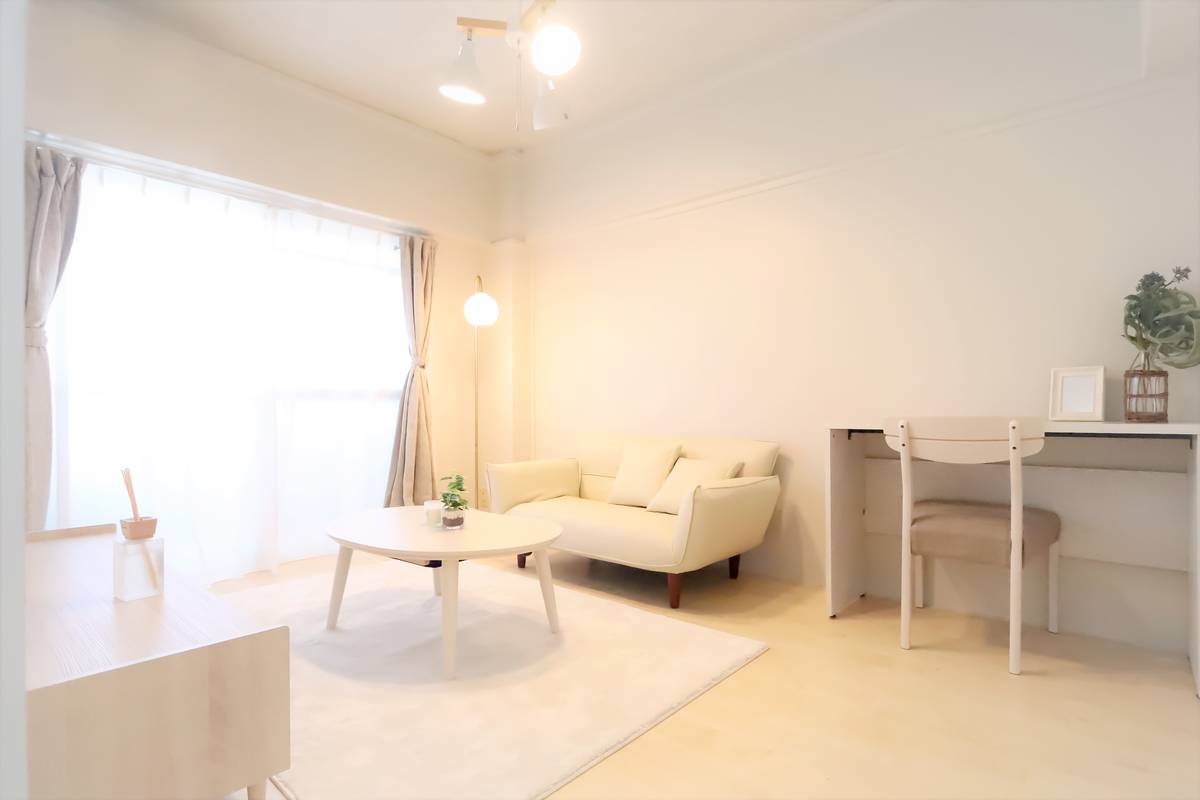 観音寺市ビレッジハウス柞田のリビング