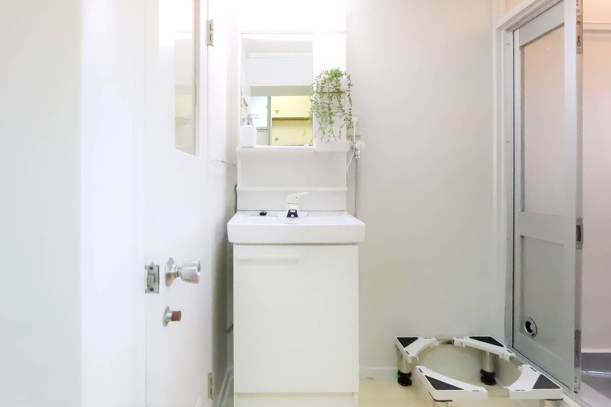 観音寺市ビレッジハウス柞田の洗面所