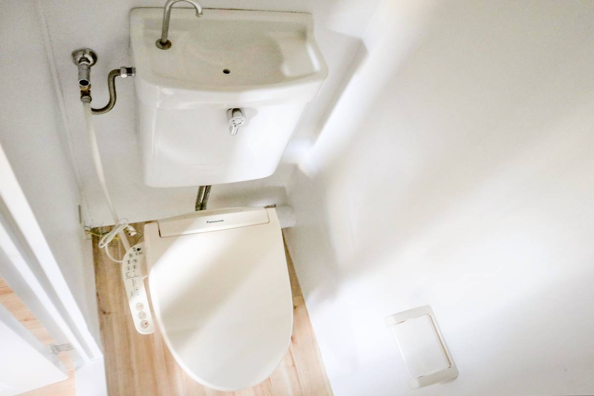 Higa-shi मा Village House Shirotori मा टोईलेट