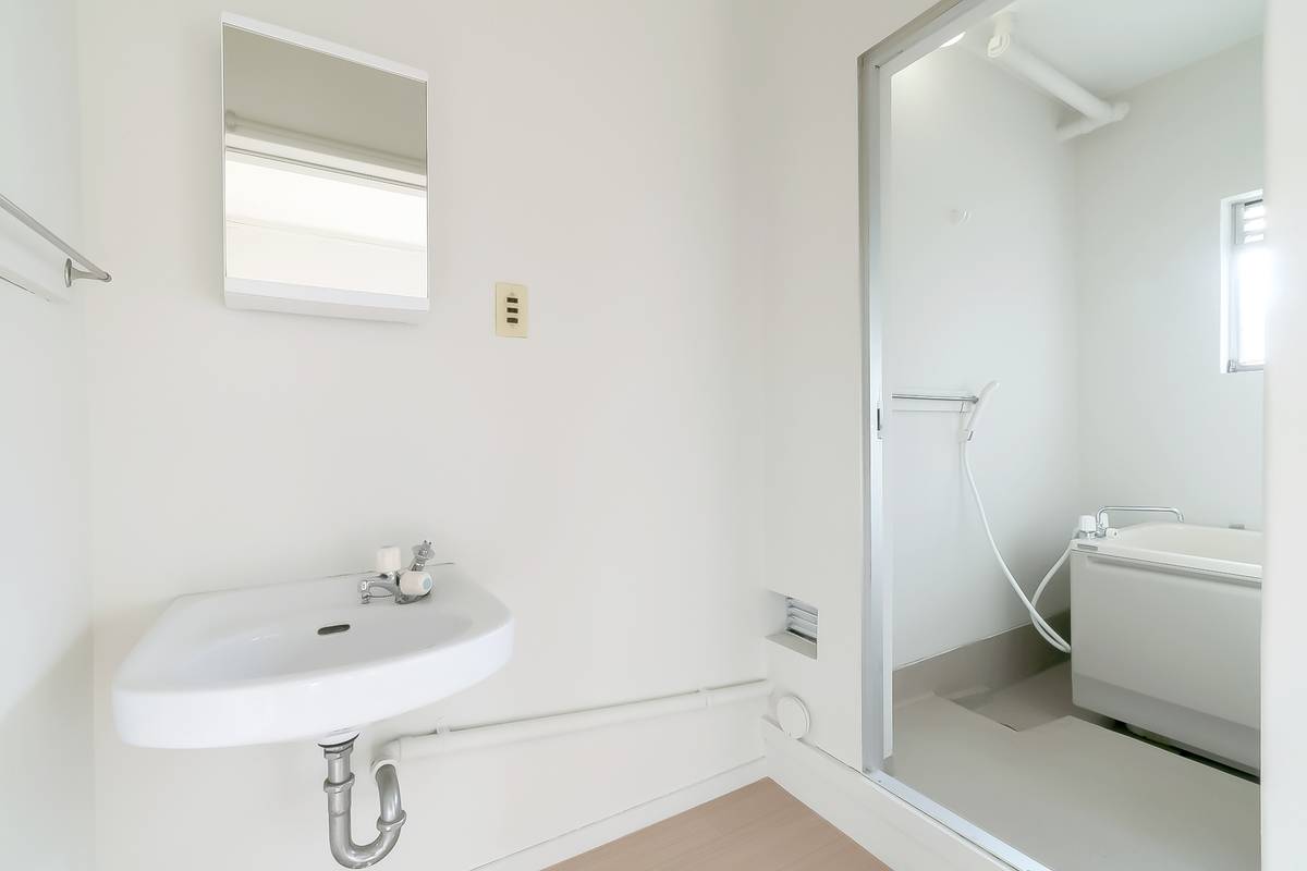 大洲市ビレッジハウス多田の洗面所