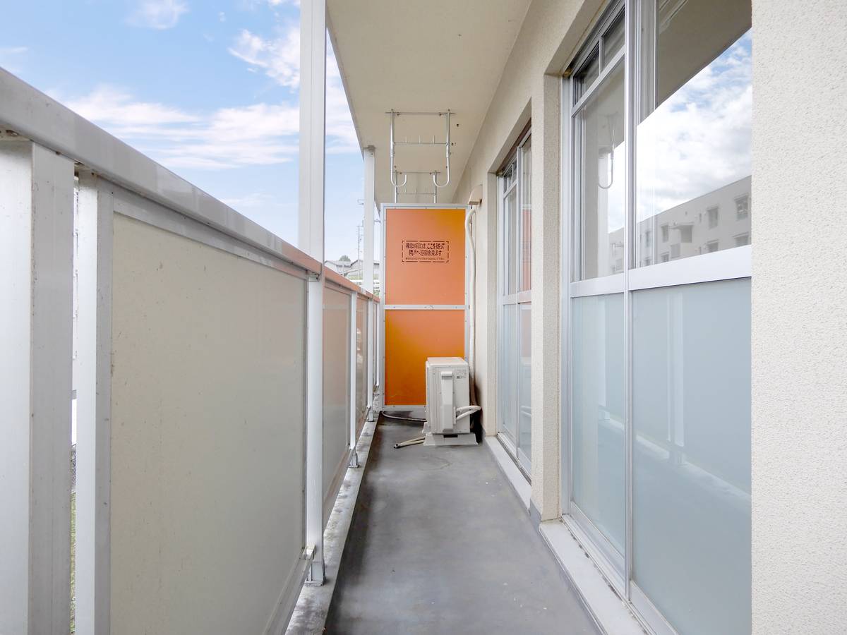 大洲市ビレッジハウス多田のバルコニー