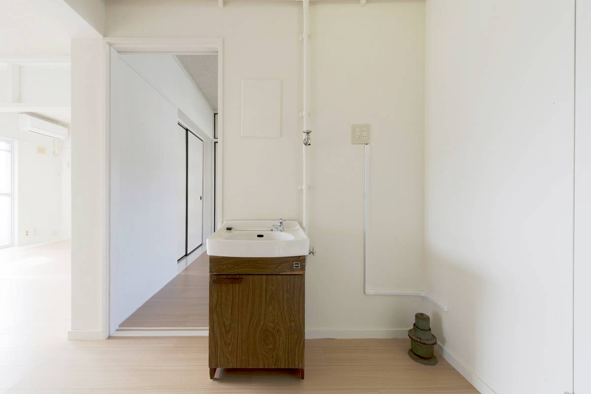 高知市ビレッジハウス高知の洗面所