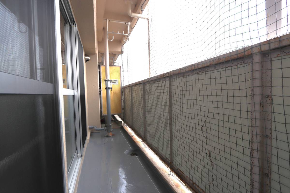 Varanda de Village House Minami Shimizu Tower em Amagasaki-shi