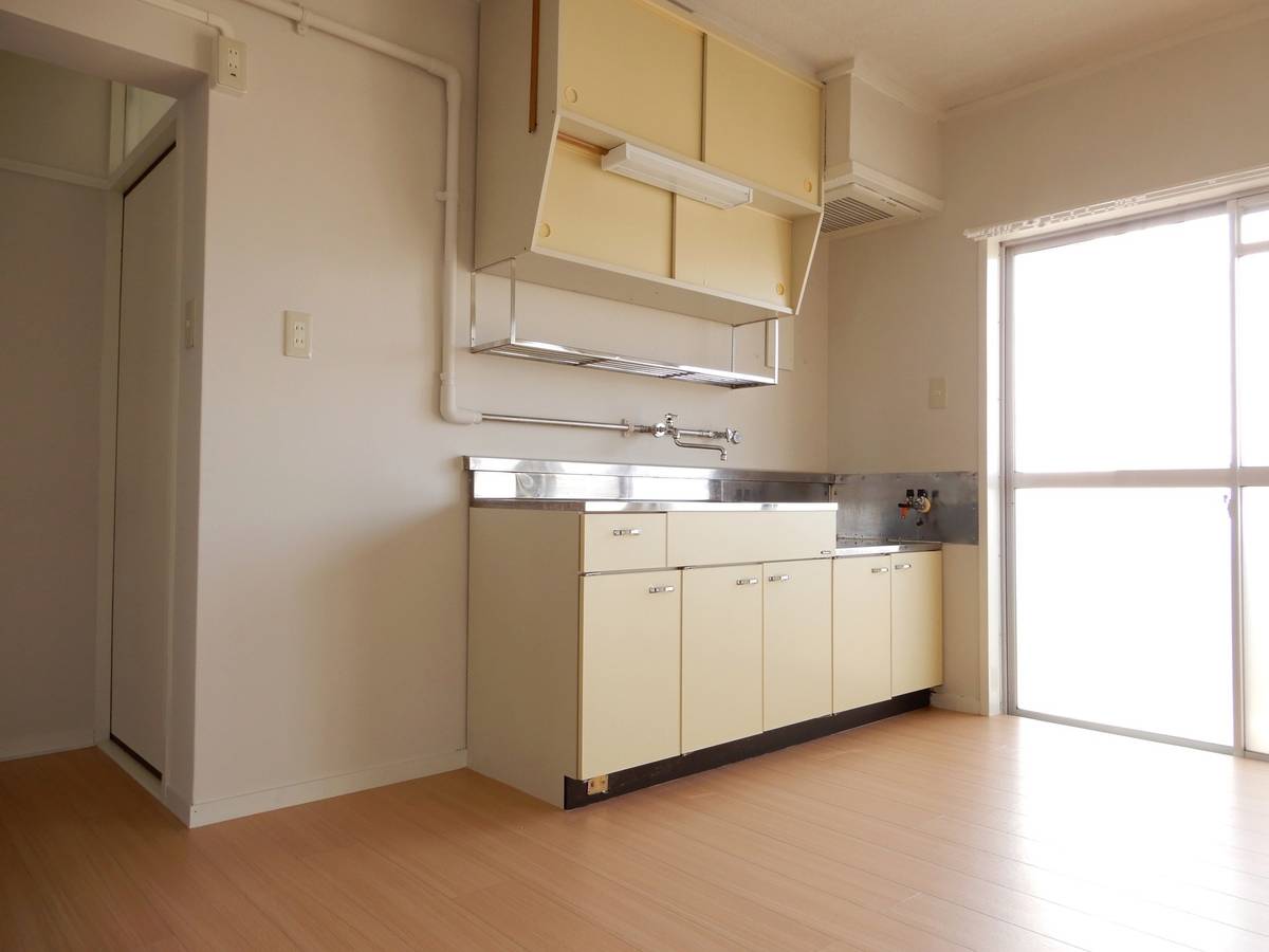 Dapur di Village House Inae di Hikone-shi