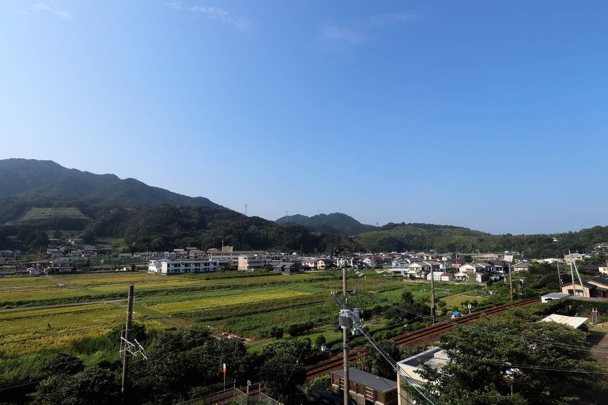 Tầm nhìn từ Village House Chizugaya ở Tanabe-shi