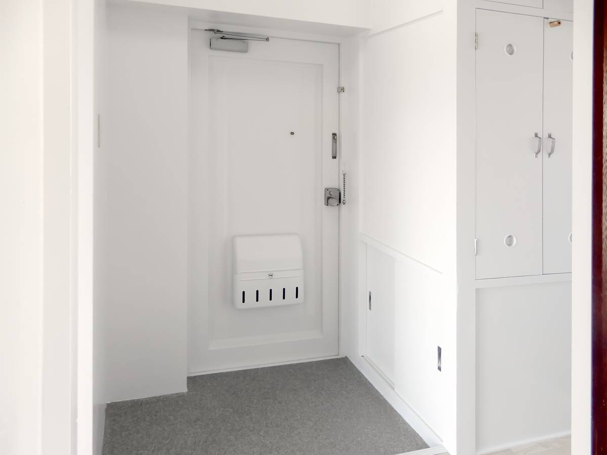 長浜市ビレッジハウス南小足第二の玄関