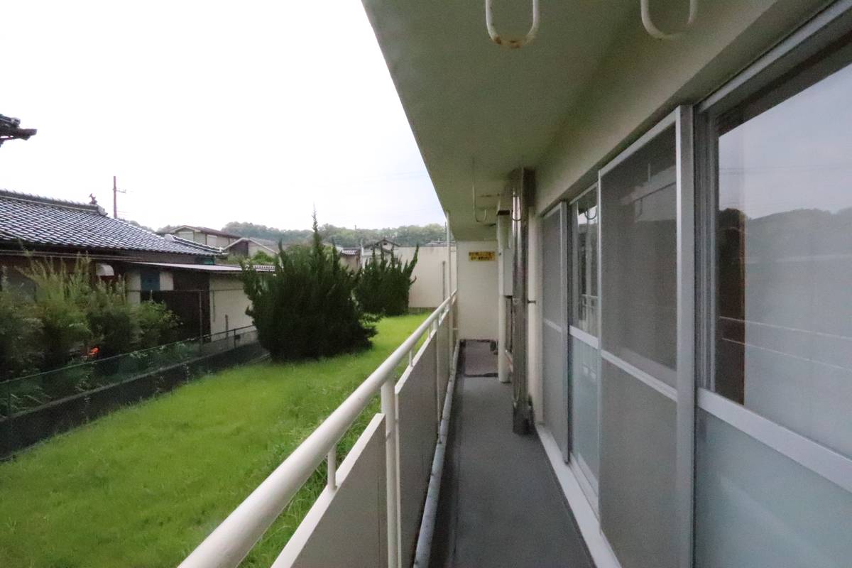 Balcony in Village House Shimokage Dai 2 in Toyoka-shi