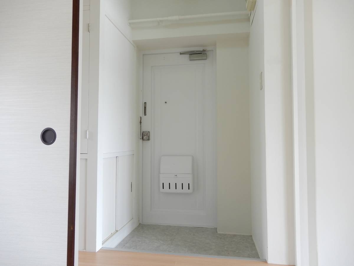 吉野郡ビレッジハウス大淀の玄関