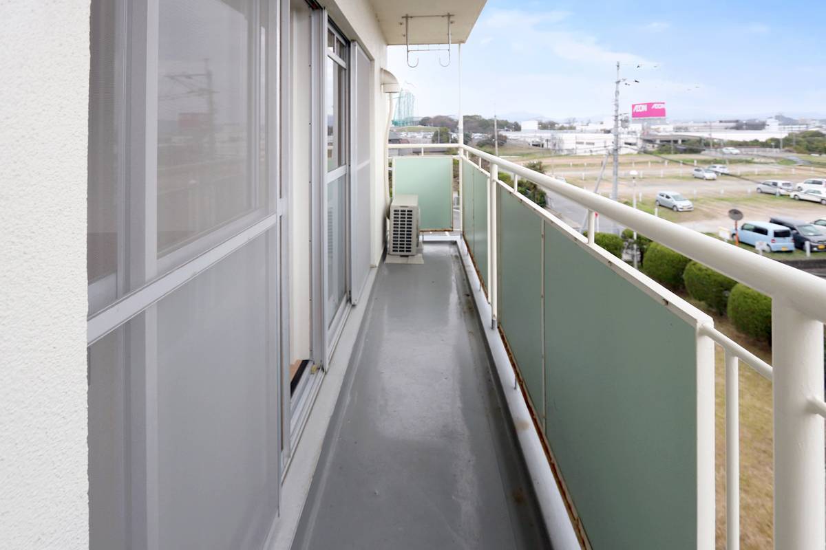 Balkon di Village House Saoka di Shimanto-shi