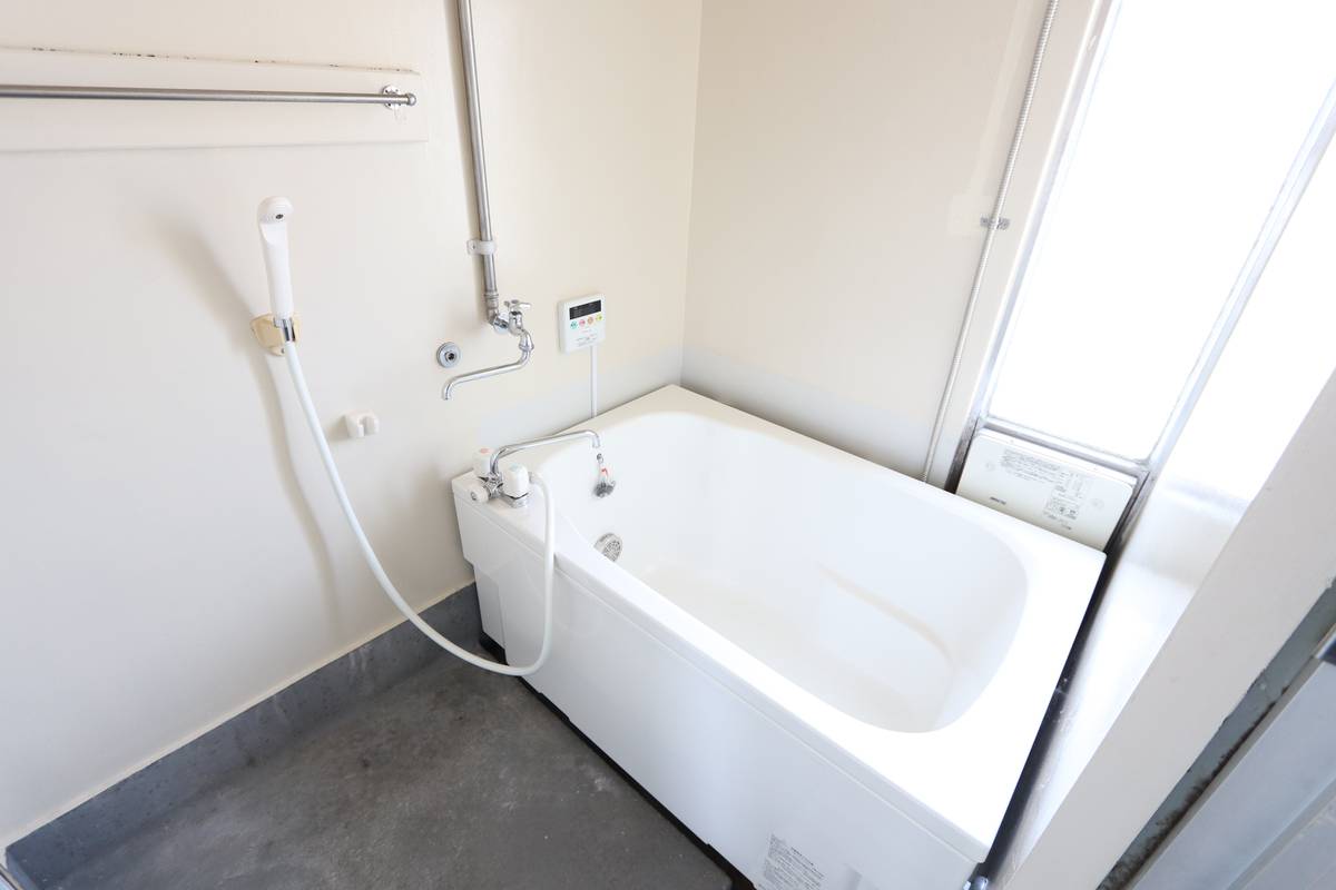 Phòng tắm của Village House Saoka ở Shimanto-shi