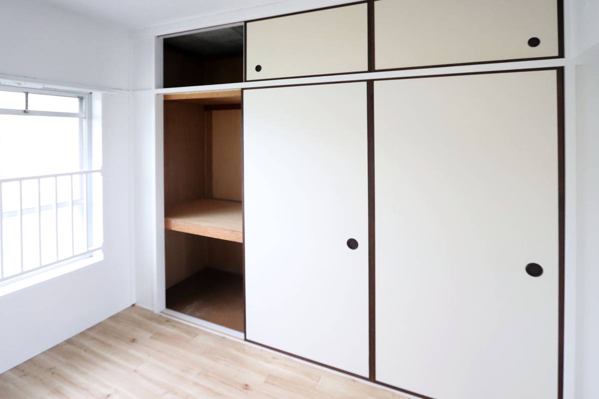 Khu vực chứa đồ của Village House Aki ở Aki-shi