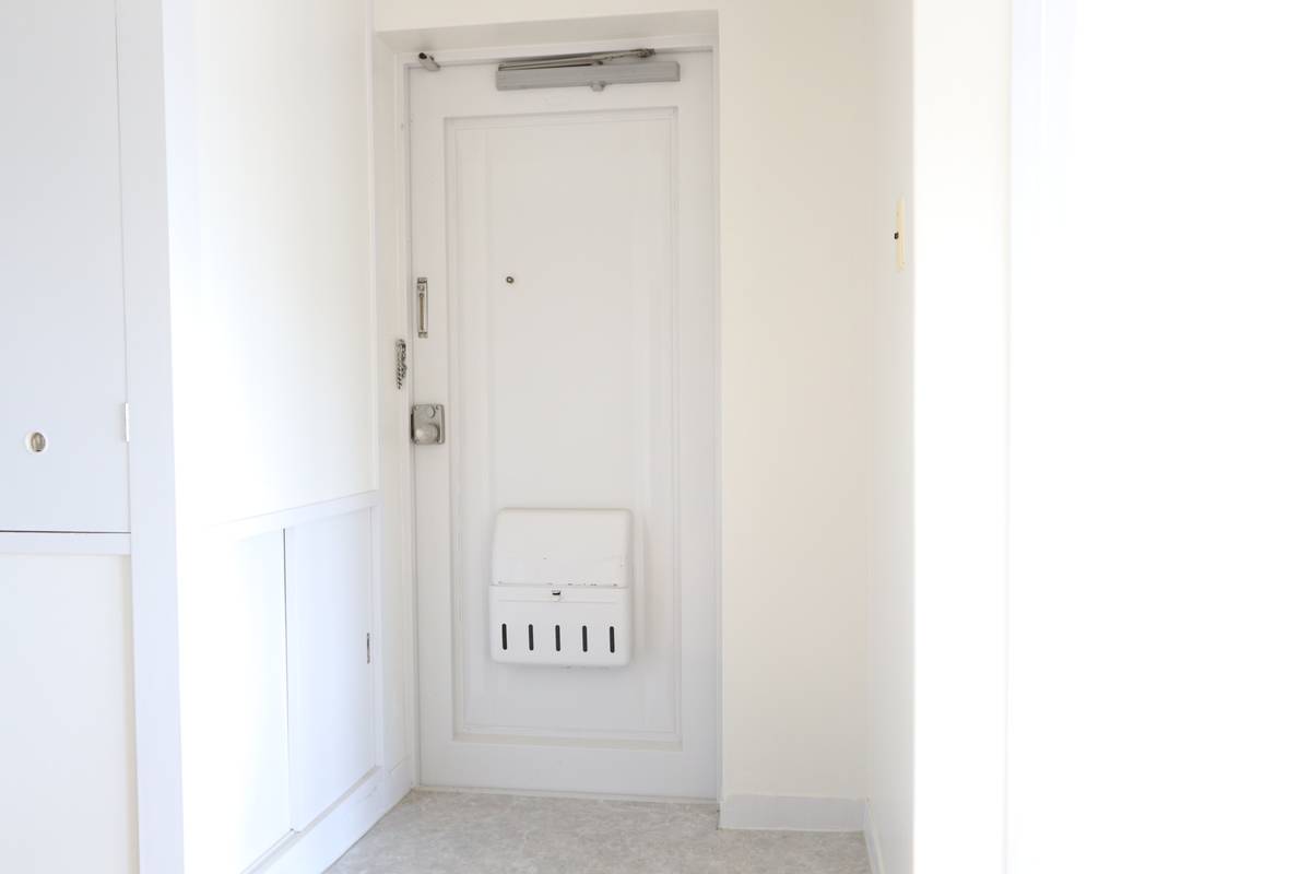 Khu vực cửa ra vào Village House Aki ở Aki-shi