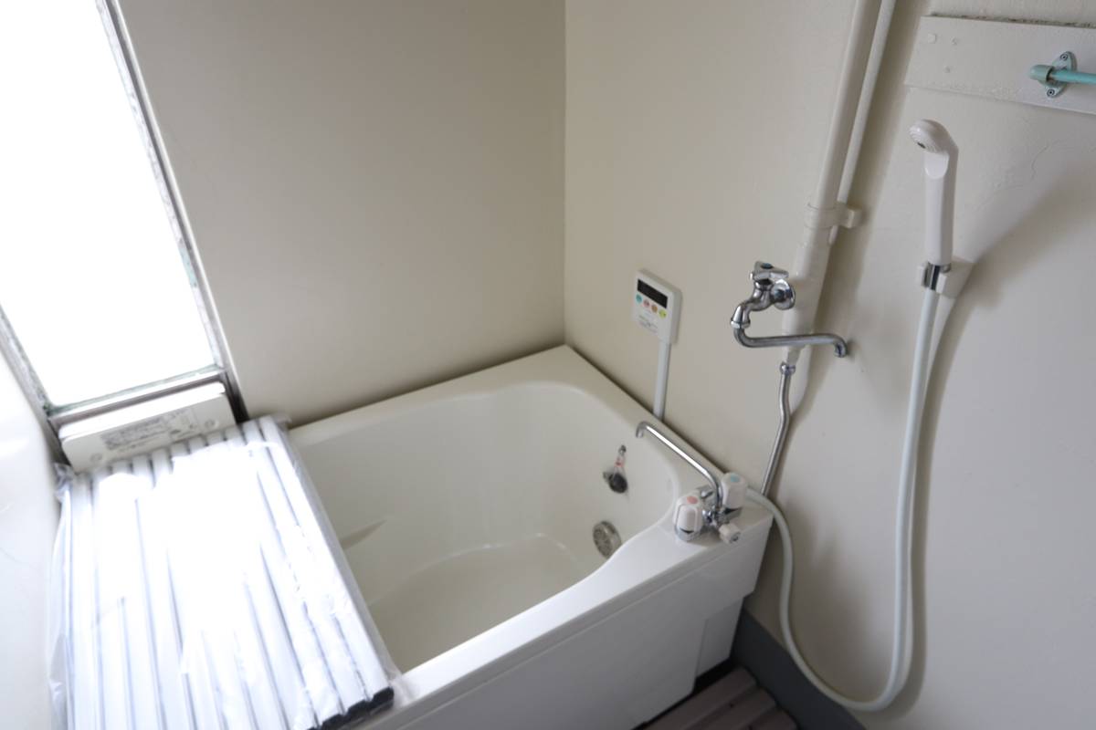 Phòng tắm của Village House Aki ở Aki-shi