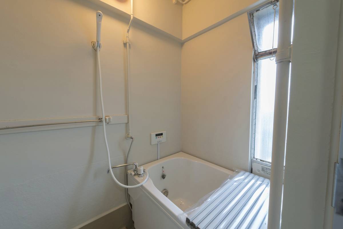 Phòng tắm của Village House Aki ở Aki-shi