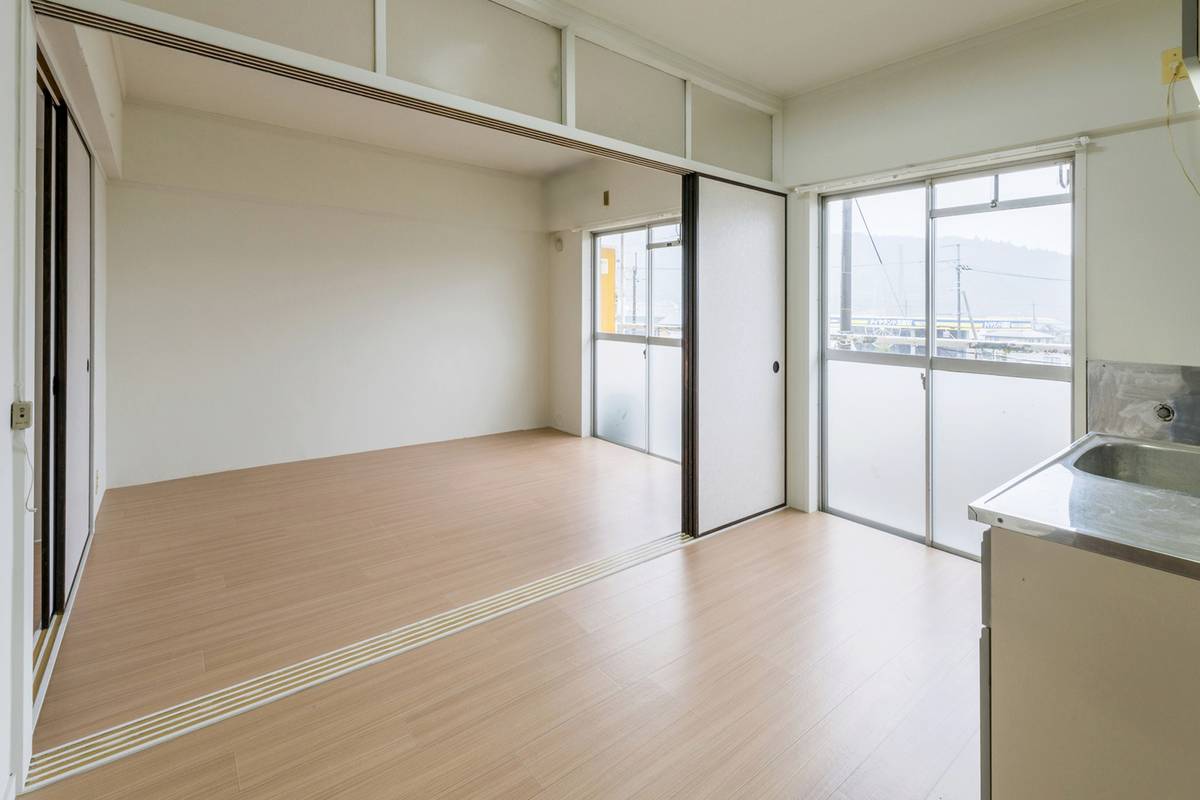 Living Room in Village House Gokasho in Higashiomi-shi