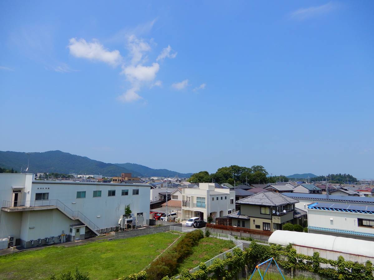 Tầm nhìn từ Village House Gokasho ở Higashiomi-shi