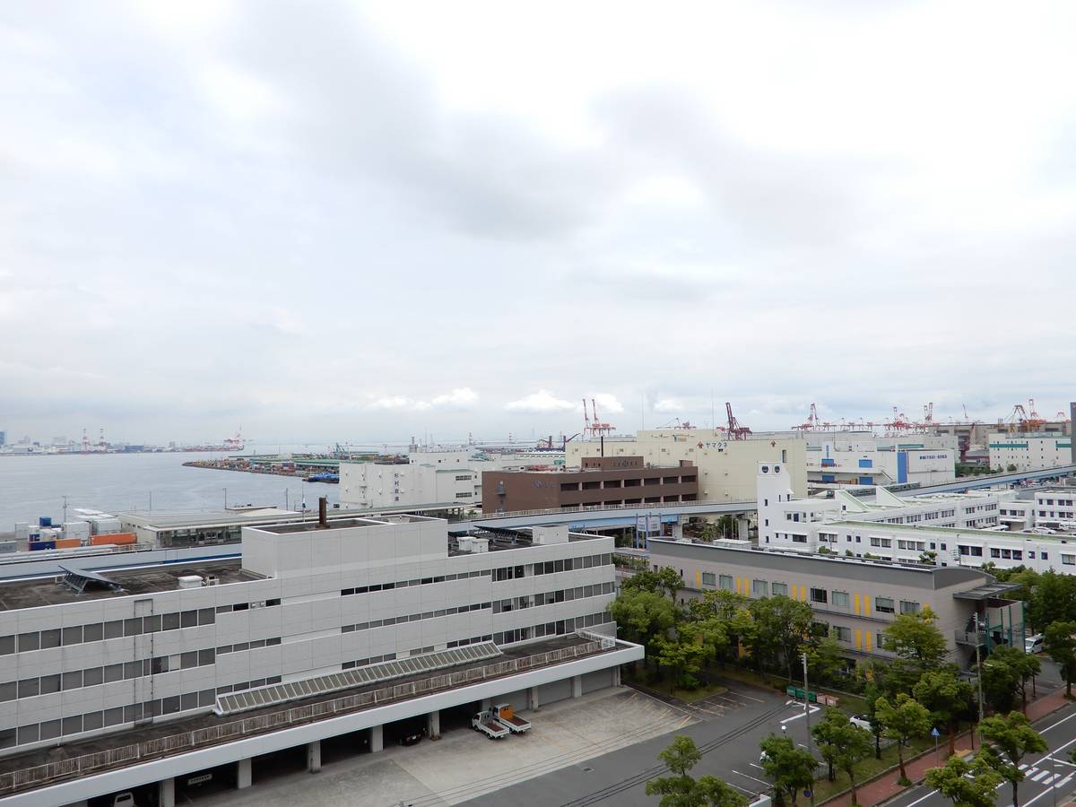 View from Village House Minatojima Tower in Chuo-ku