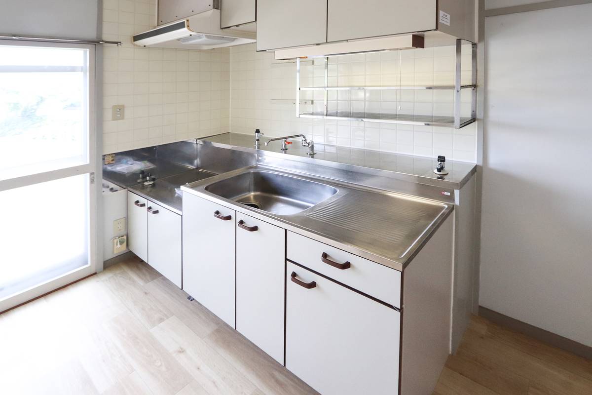 Dapur di Village House Isou di Tamba-shi