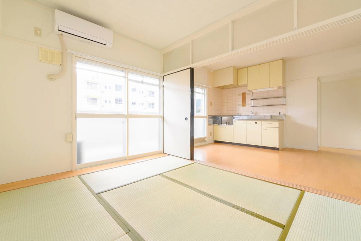 Living Room in Village House Kusushima in Shimanto-shi