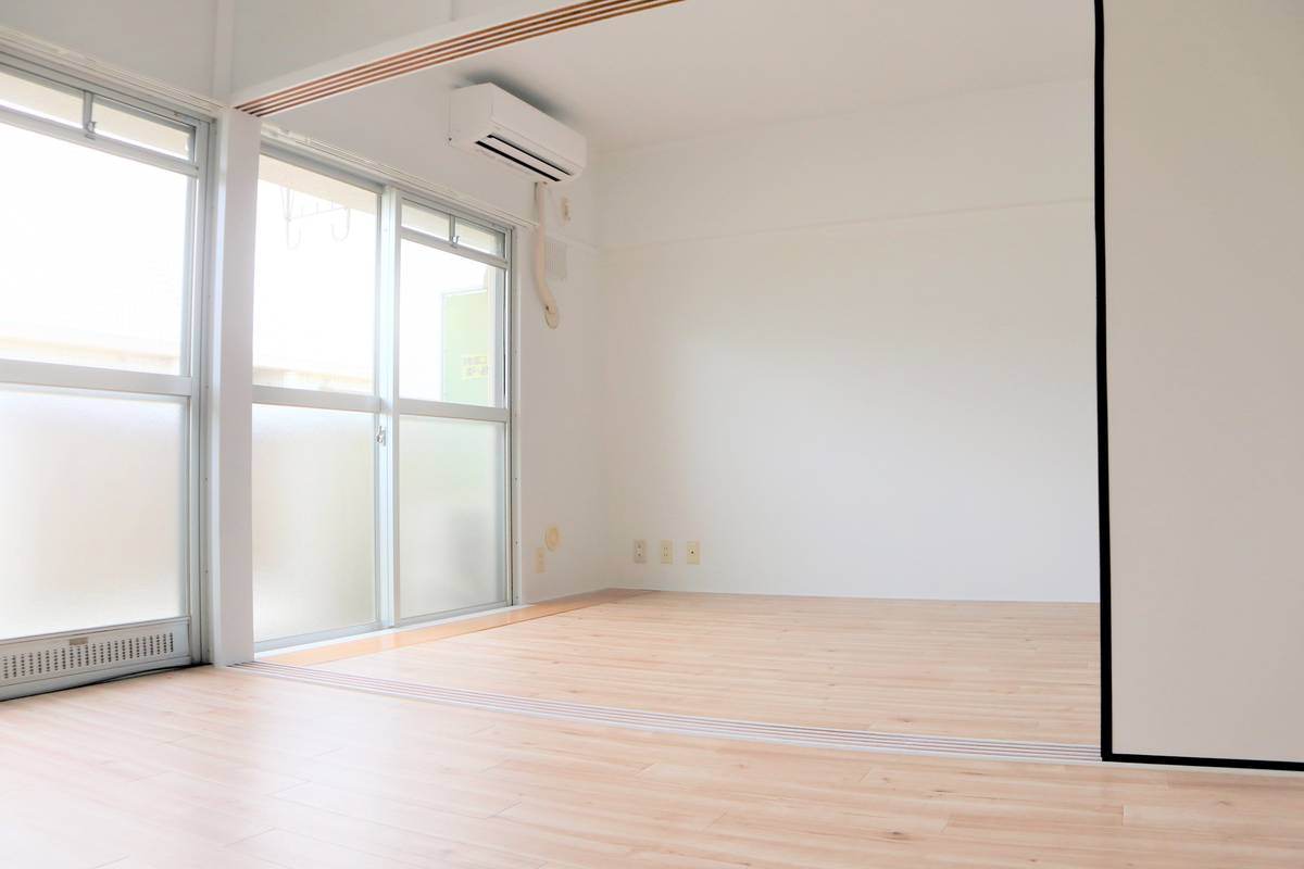 四万十市ビレッジハウス楠島のリビング