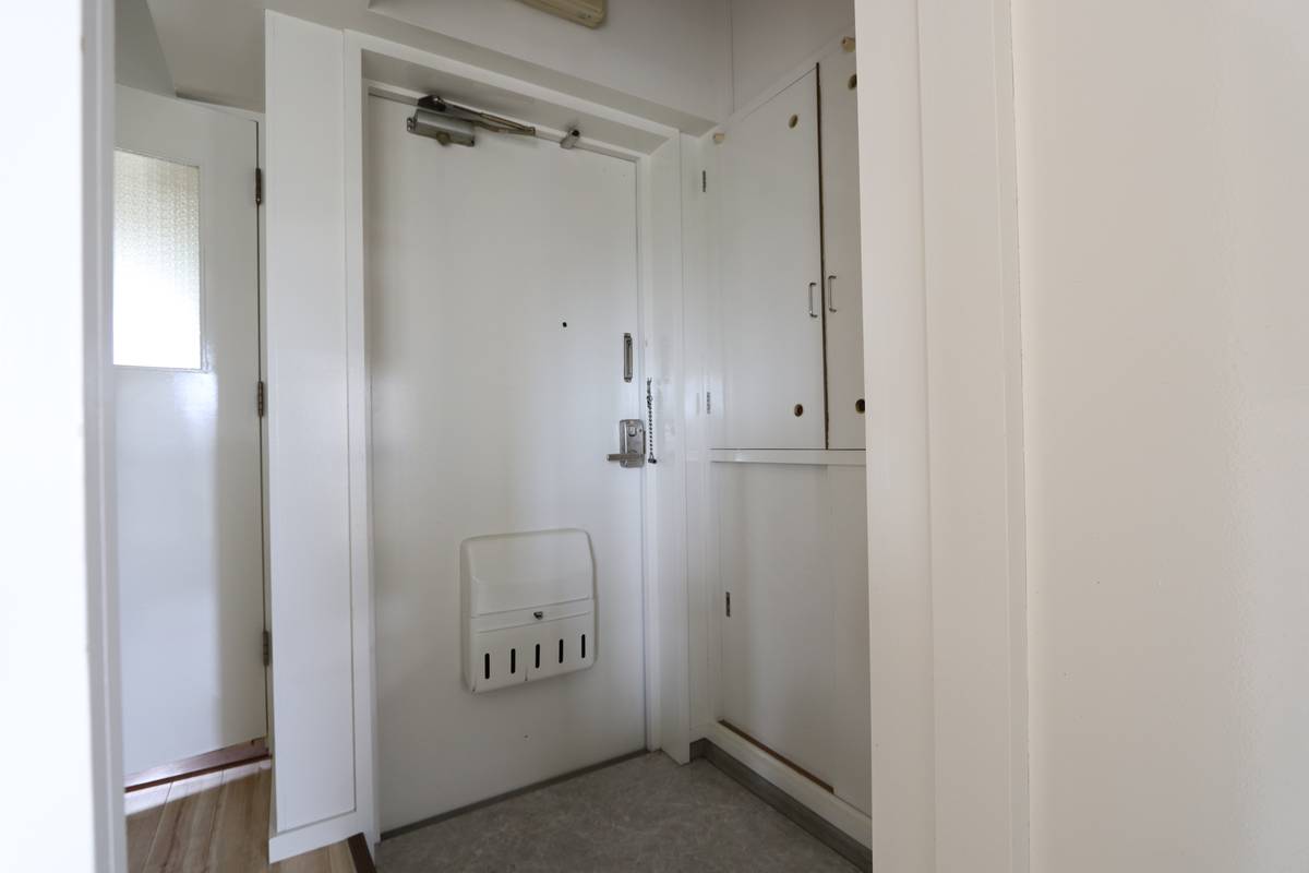 四万十市ビレッジハウス楠島の玄関