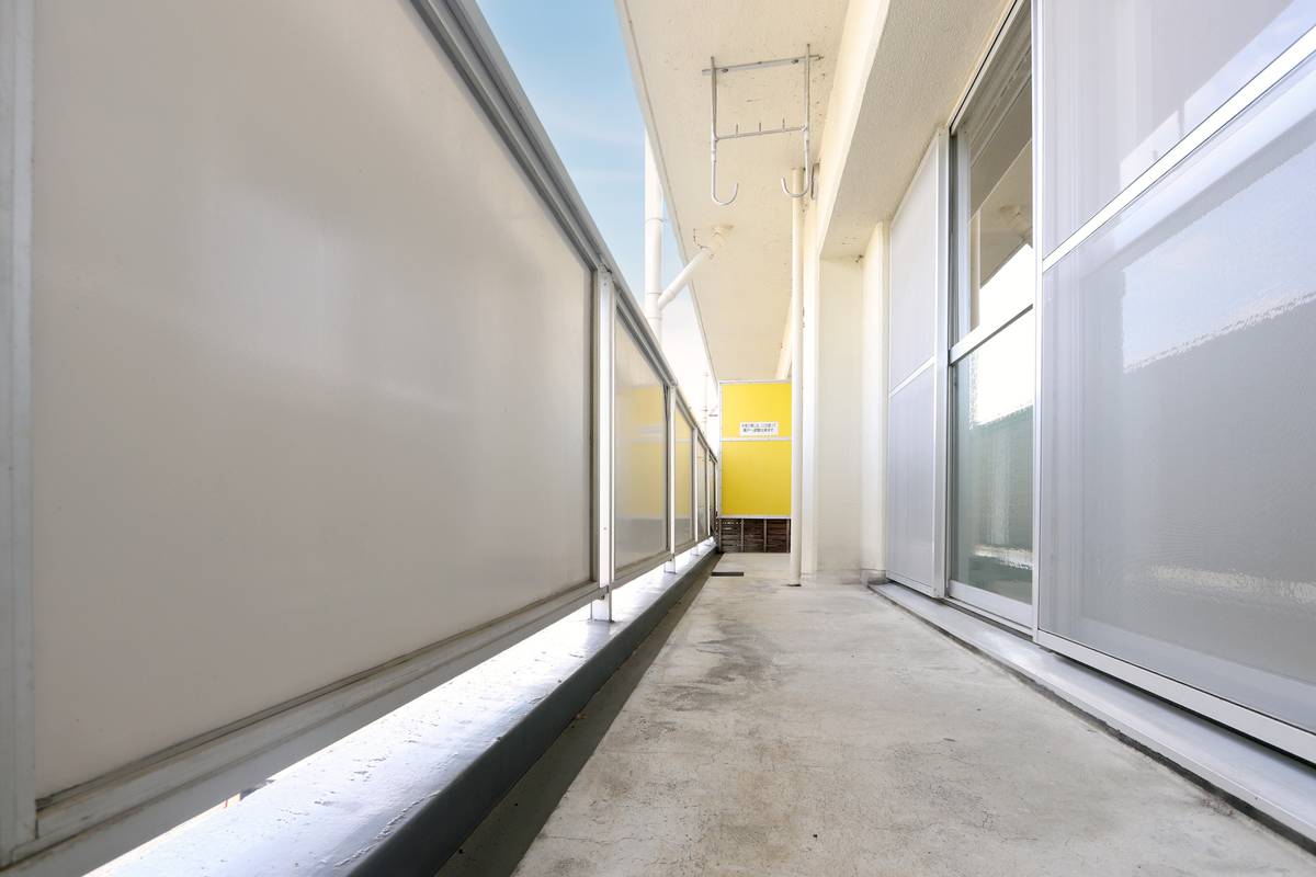 Balkon di Village House Kusushima di Shimanto-shi