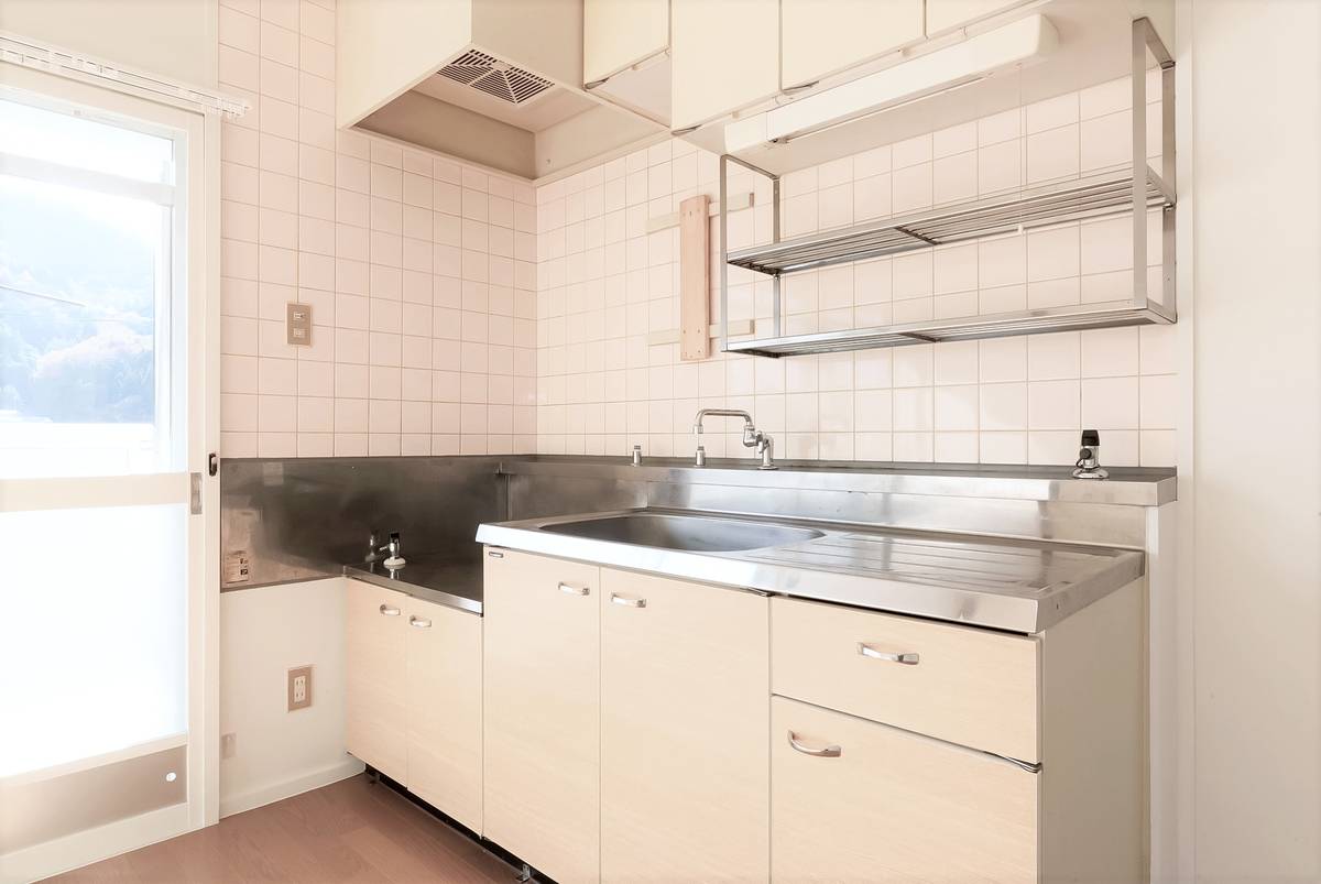 Dapur di Village House Kusushima di Shimanto-shi