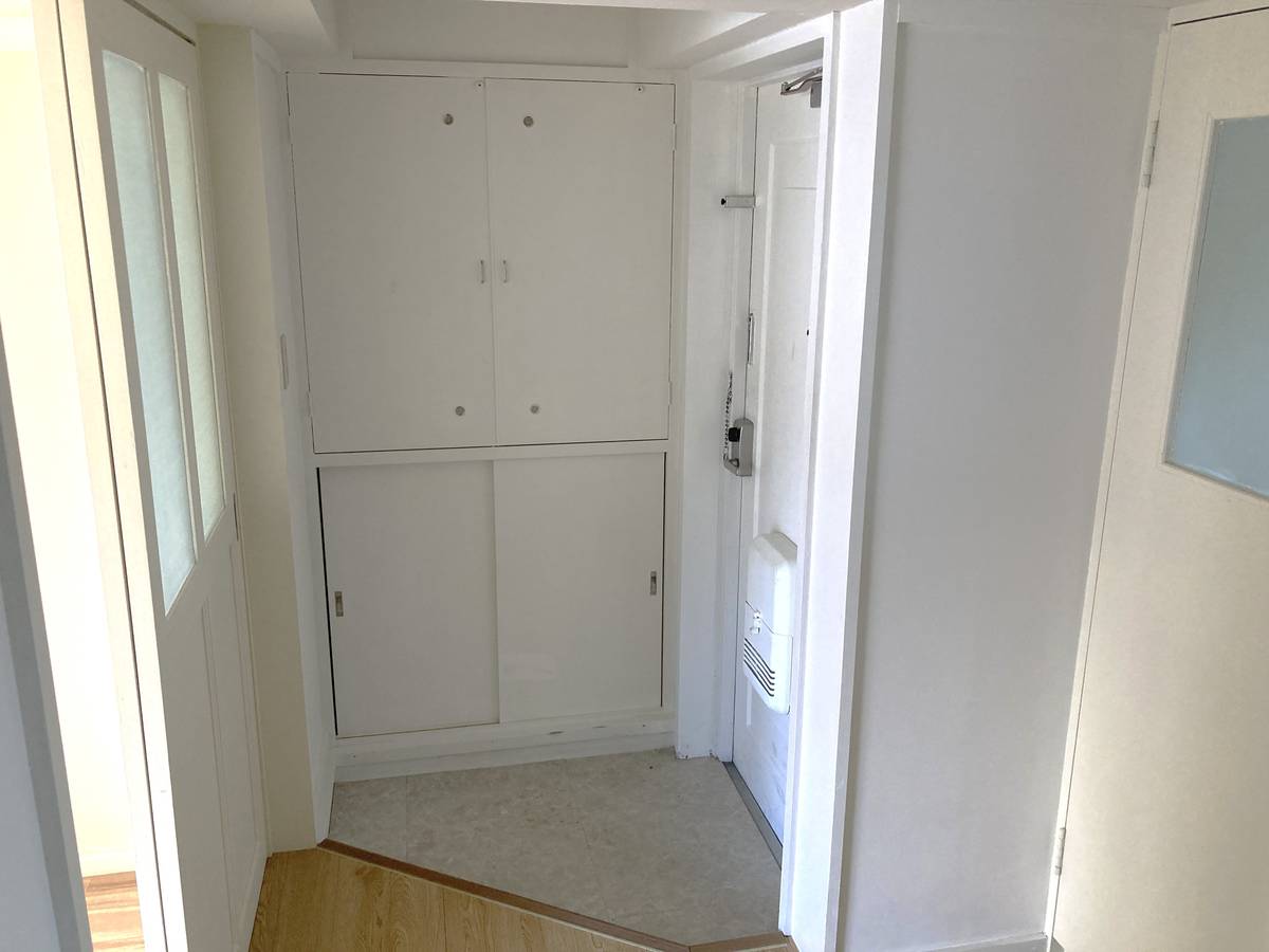 長浜市ビレッジハウス小堀の玄関