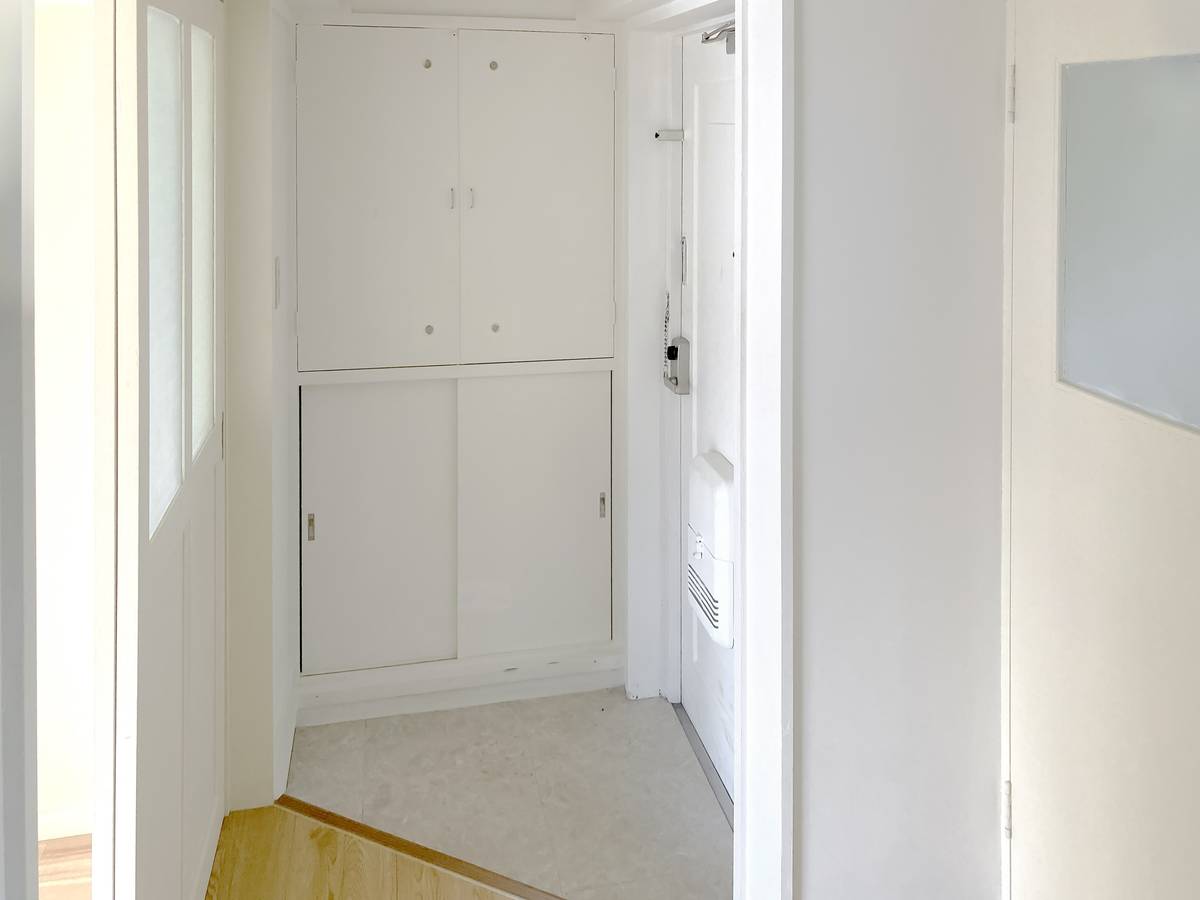 長浜市ビレッジハウス小堀の玄関