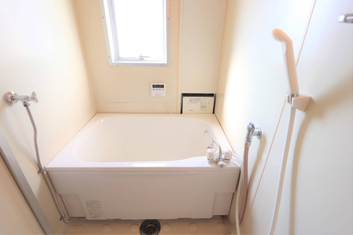 Phòng tắm của Village House Koda ở Shingu-shi