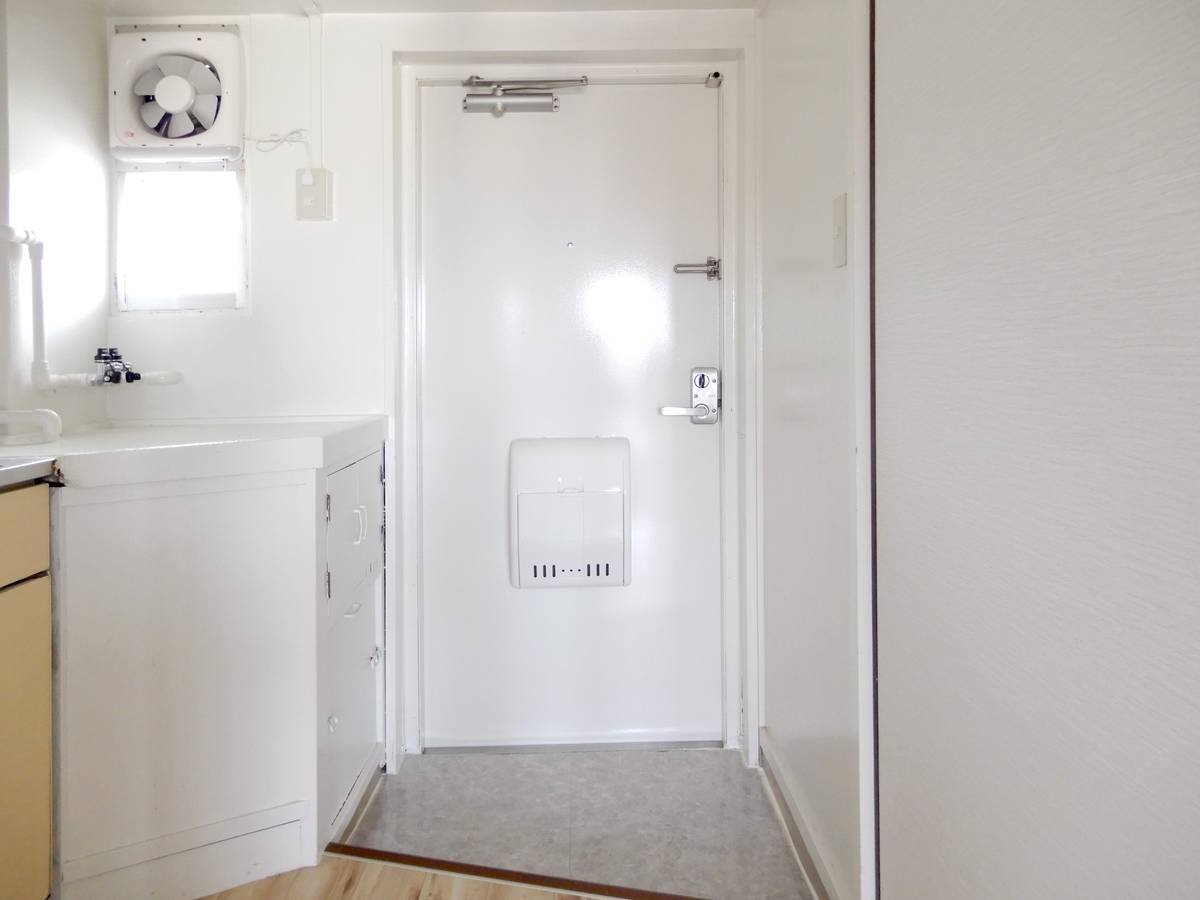 Entrada do apartamento de Village House Mizushima em Kurashiki-shi