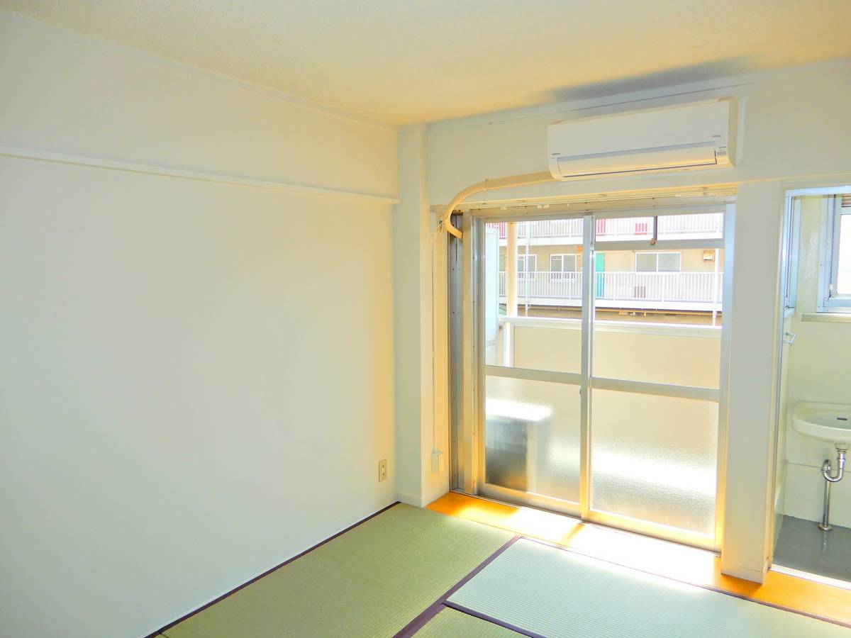 Ruang Tamu di Village House Mizushima di Kurashiki-shi