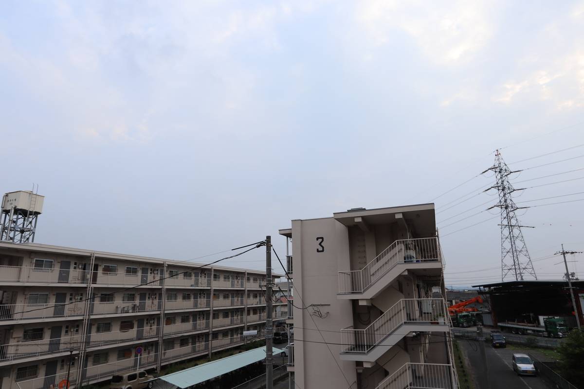Pemandangan dari Village House Mizushima di Kurashiki-shi