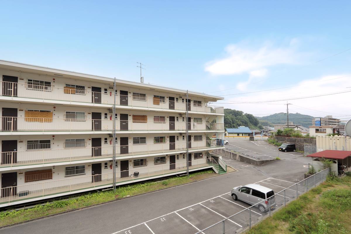 Pemandangan dari Village House Hirata di Iwakuni-shi